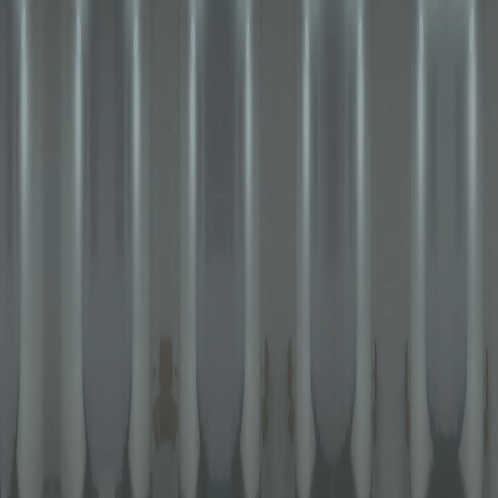 36 db antracitszürke horganyzott acél tetőpanel 80x36 cm