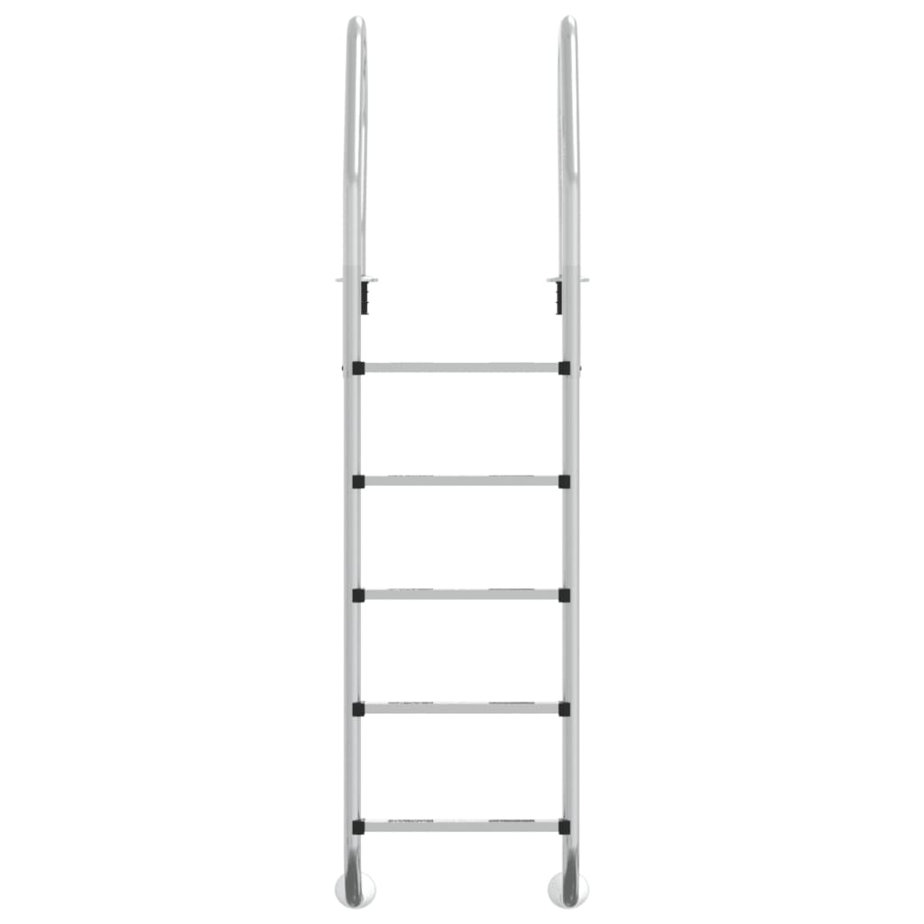 304-es rozsdamentes acél medencelétra 54 x 38 x 211 cm