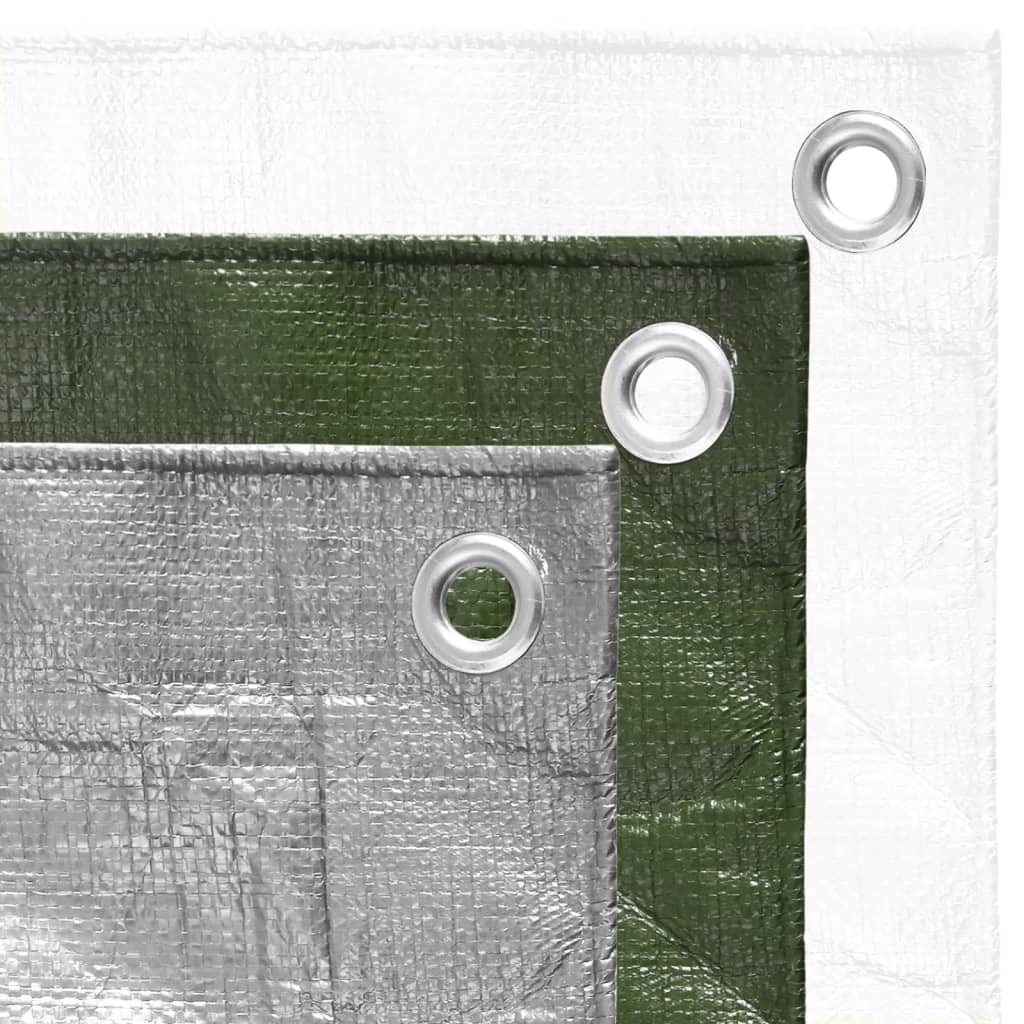 Szürke hdpe takaróponyva 180 g/m² 3 x 6 m
