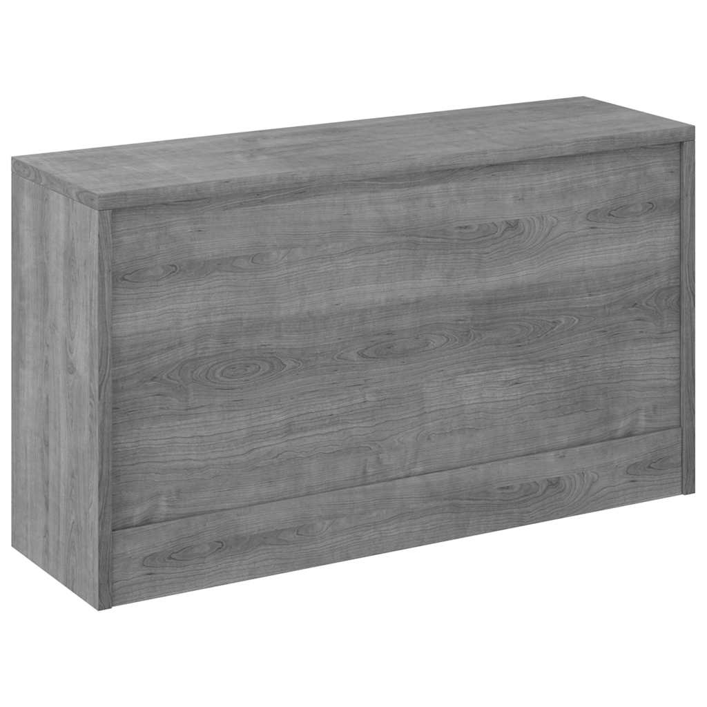 Szürke sonoma színű cipőtároló pad 80x24x45 cm