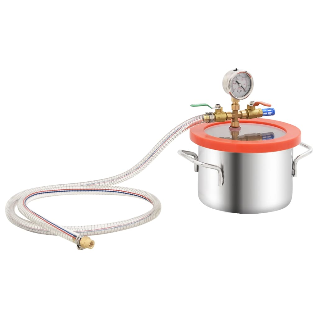 Vákuumkamra kétfokozatú szivattyúval 3,7 l