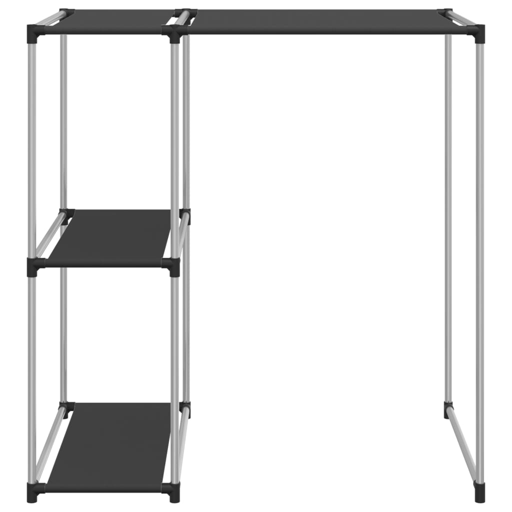 2 szintes fekete mosógép feletti tárolóállvány 87x55x90,5 cm 2 szintes fekete mosógép feletti tárolóállvány 87x55x90,5 cm