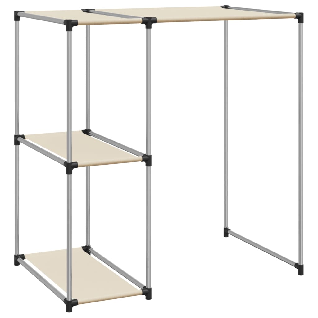 2 szintes krémszínű mosógép feletti tárolóállvány 87x55x90,5 cm 2 szintes krémszínű mosógép feletti tárolóállvány 87x55x90,5 cm