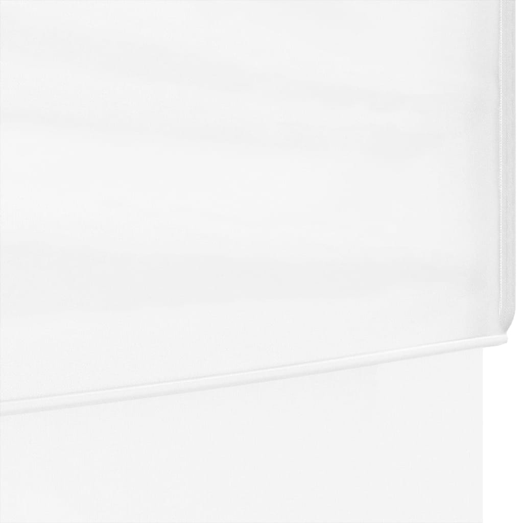 Fehér összecsukható rendezvénysátor oldalfalakkal 3 x 6 m