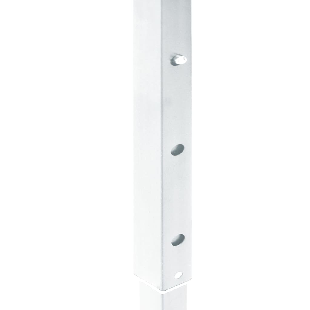 Fehér összecsukható rendezvénysátor oldalfalakkal 3 x 6 m