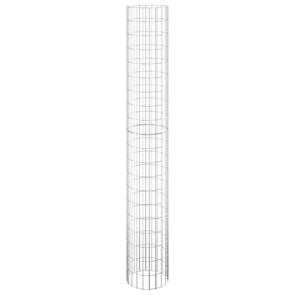 3 db kör alakú horganyzott acél gabion magaságyás ø30 x 200 cm