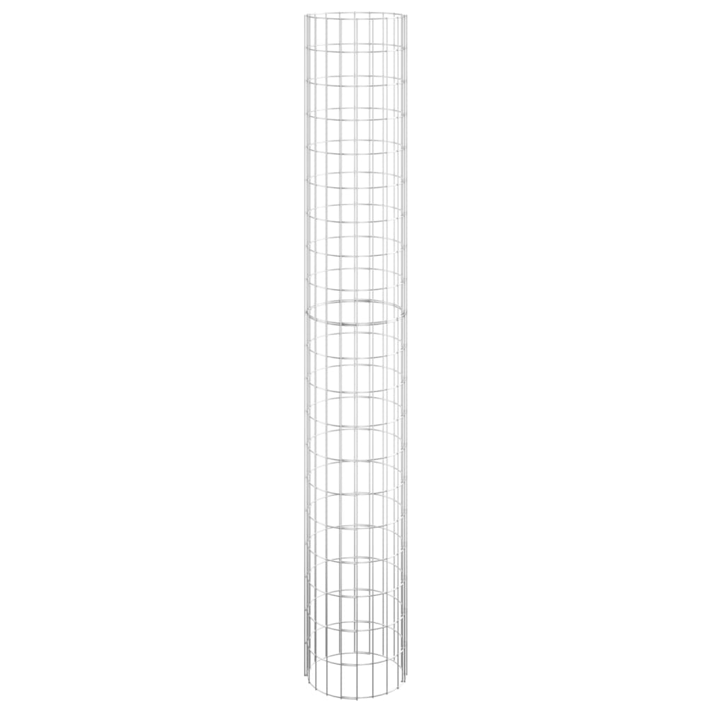 3 db kör alakú horganyzott acél gabion magaságyás ø30 x 200 cm