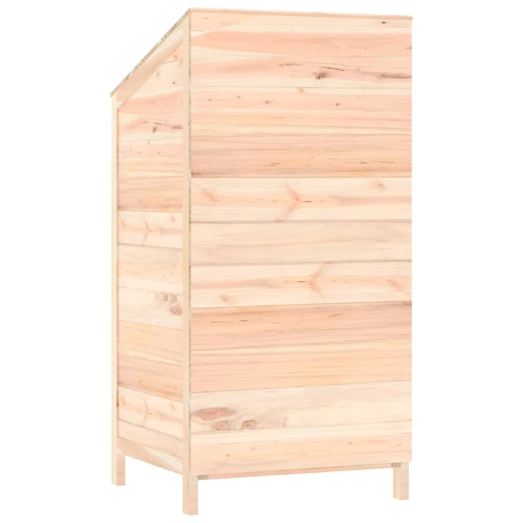 Tömör fenyőfa kerti fészer 55 x 52 x 112 cm