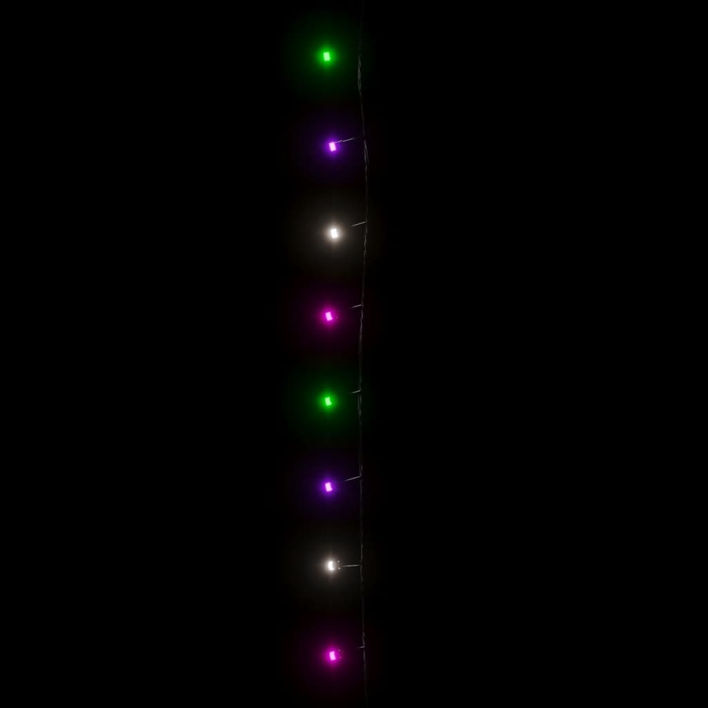 Színes pasztell fényű pvc led-füzér 400 led-del 40 m