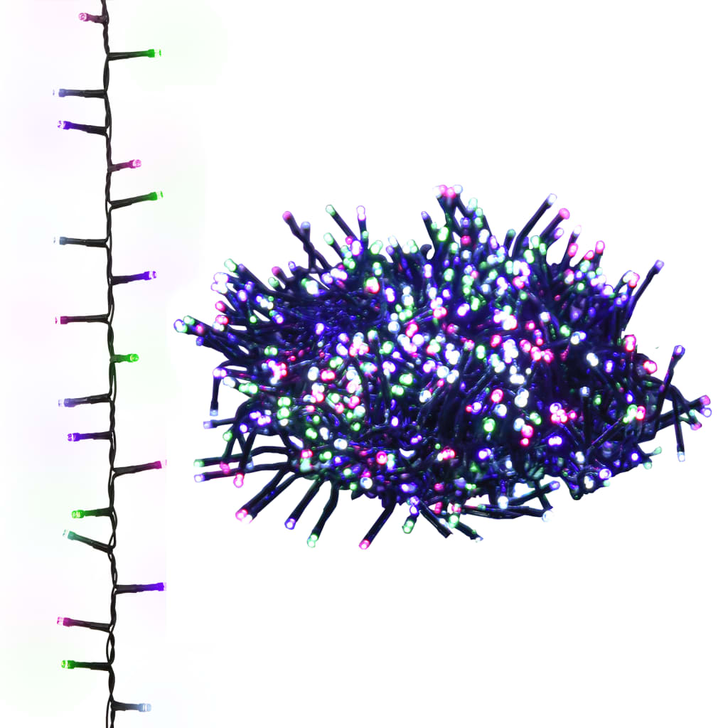 Színes pasztell fényű kompakt pvc led-szalag 1000 led-del 10 m