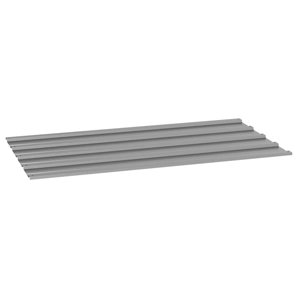 12 db rozsda színű corten acél tetőpanel 80 x 44 cm