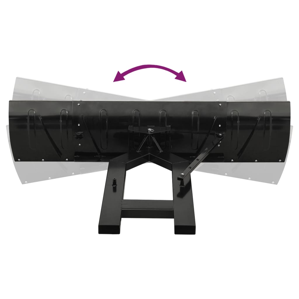 Fekete hóeke targoncához 200 x 48 cm