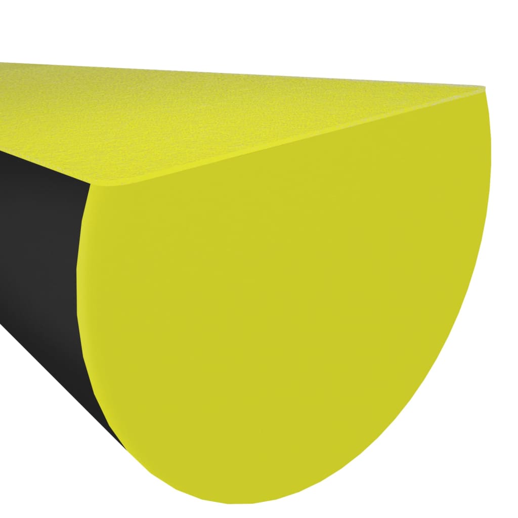 Sarokvédők 2 db sárga&fekete 4x3x100 cm pu