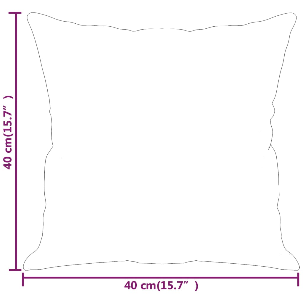 2 db fekete műbőr díszpárna 40 x 40 cm 2 db fekete műbőr díszpárna 40 x 40 cm