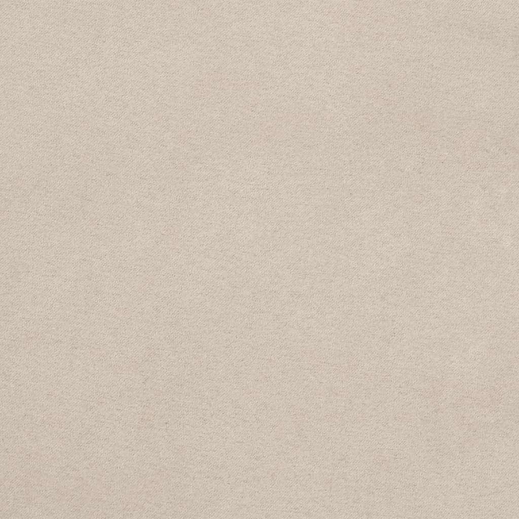 2 db krémszínű mikroszálas díszpárna 40 x 40 cm