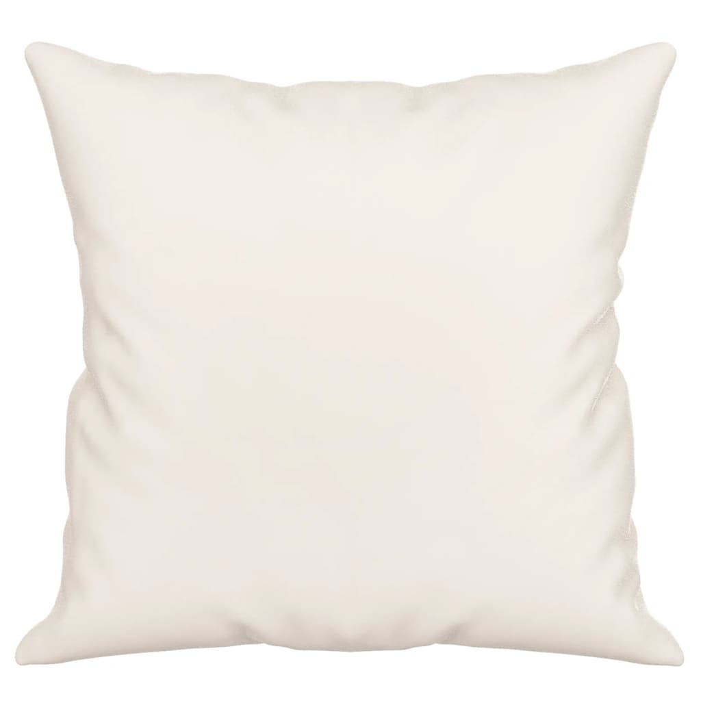 2 db bézs mikroszálas díszpárna 40 x 40 cm