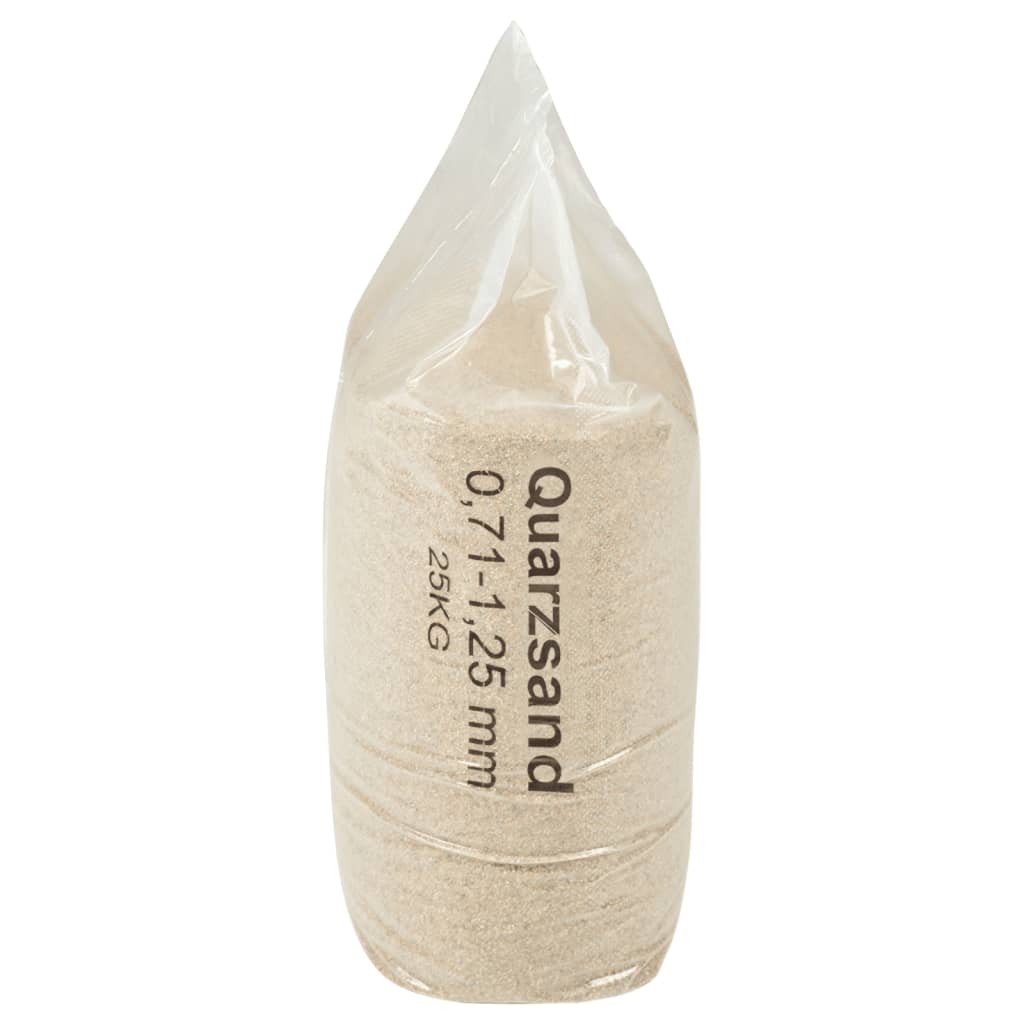 Szűrőhomok 25 kg 0,71-1,25 mm Szűrőhomok 25 kg 0,71-1,25 mm