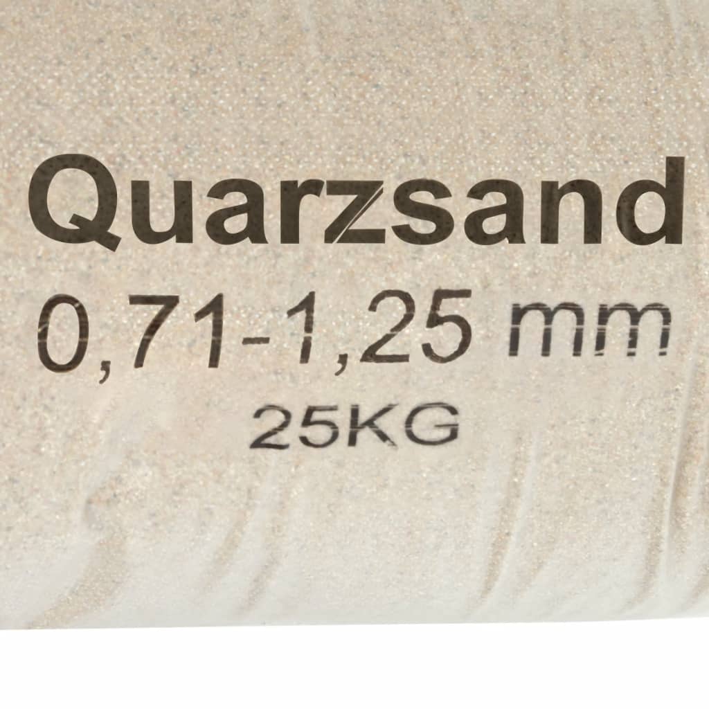 Szűrőhomok 25 kg 0,71-1,25 mm Szűrőhomok 25 kg 0,71-1,25 mm
