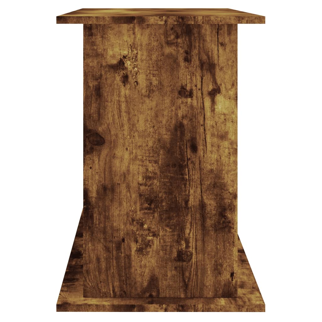 Sonoma-tölgyszínű szerelt fa akváriumi állvány 101x41x58 cm