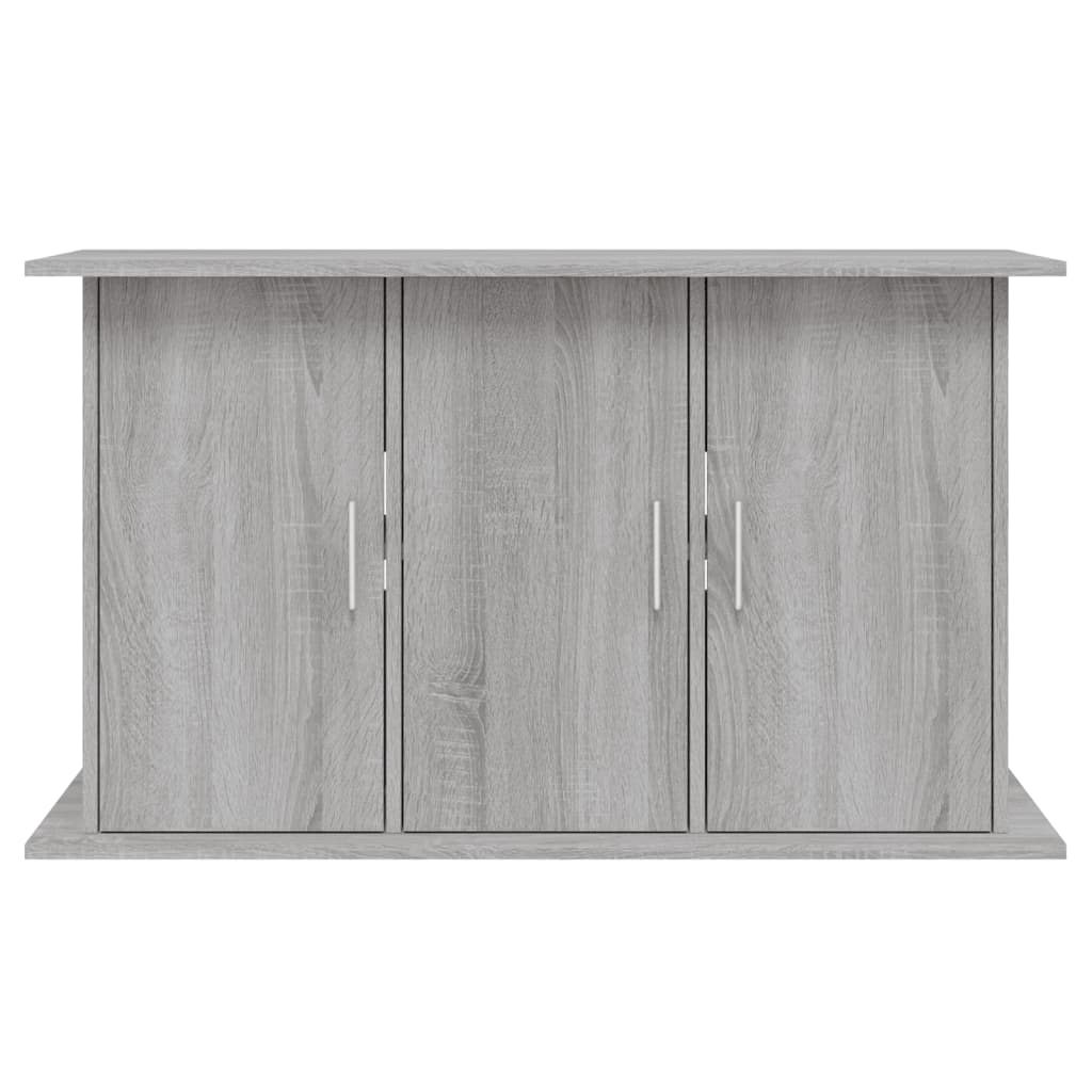 Szürke sonoma szerelt fa akváriumi állvány 101x41x58 cm