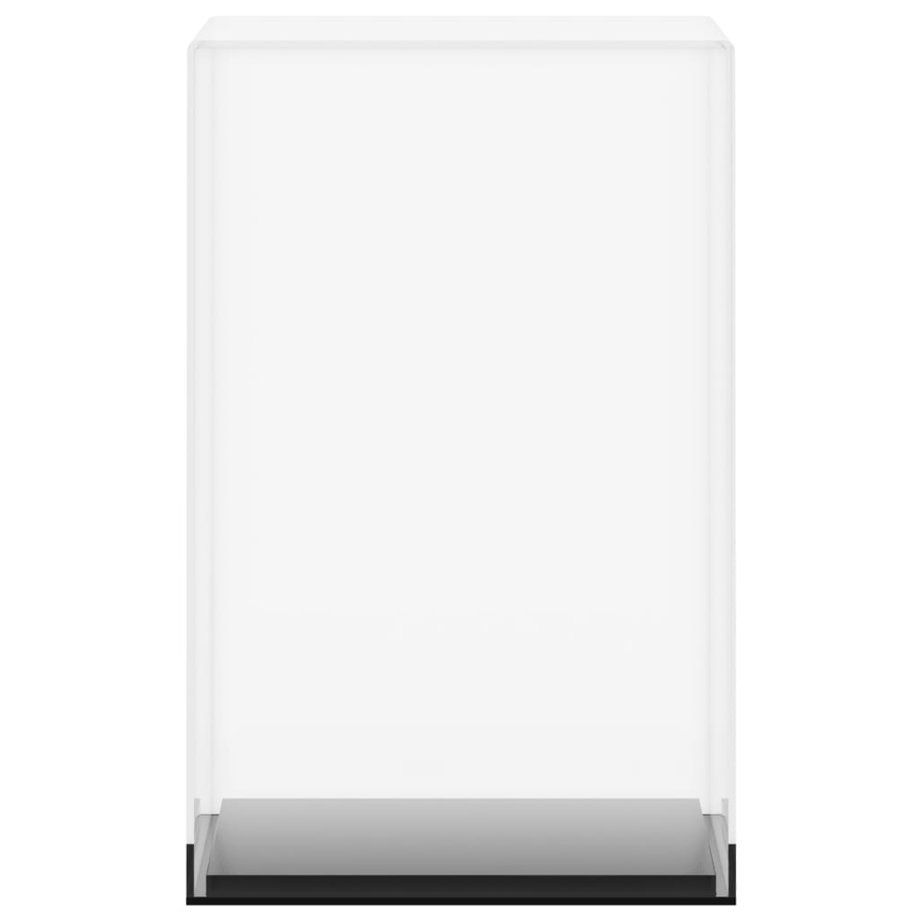 Átlátszó akril bemutatódoboz 14x14x22 cm