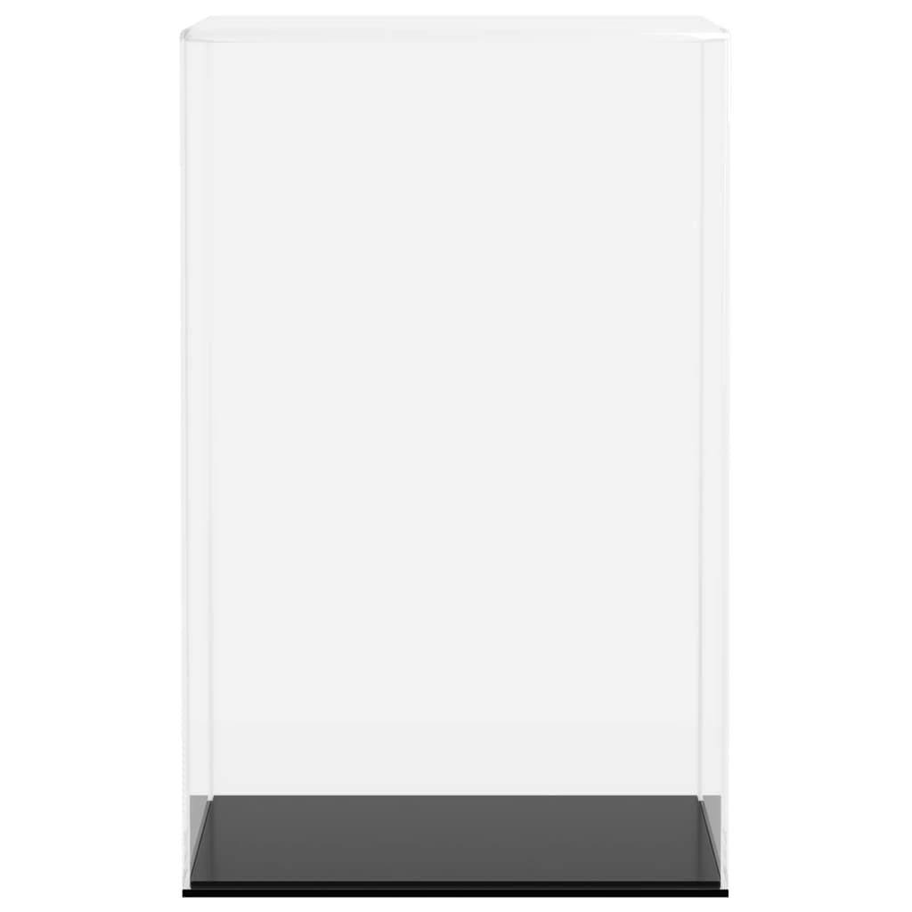 Átlátszó akril bemutatódoboz 22x18x35 cm