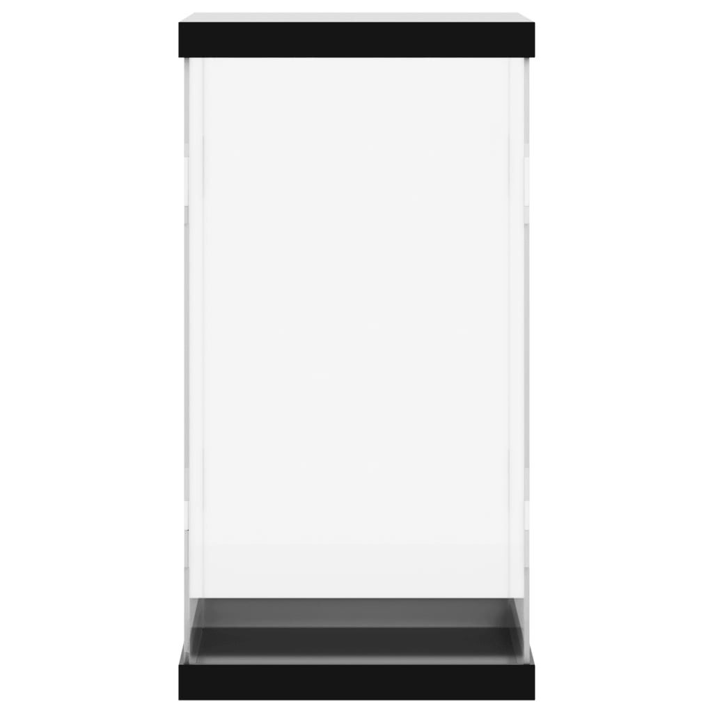 Átlátszó akril bemutatódoboz 20x20x38 cm