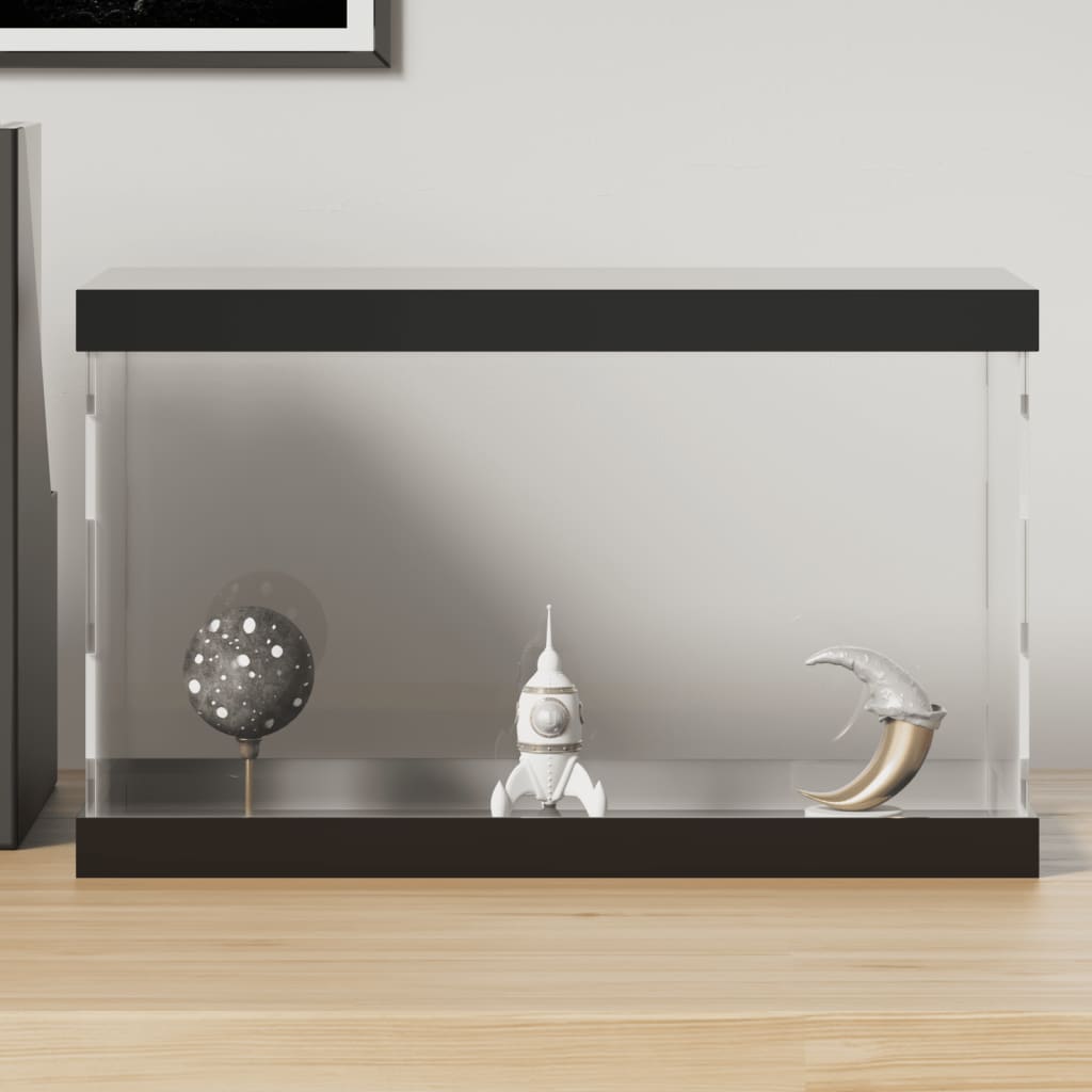 Átlátszó akril bemutatódoboz 31x17x19 cm