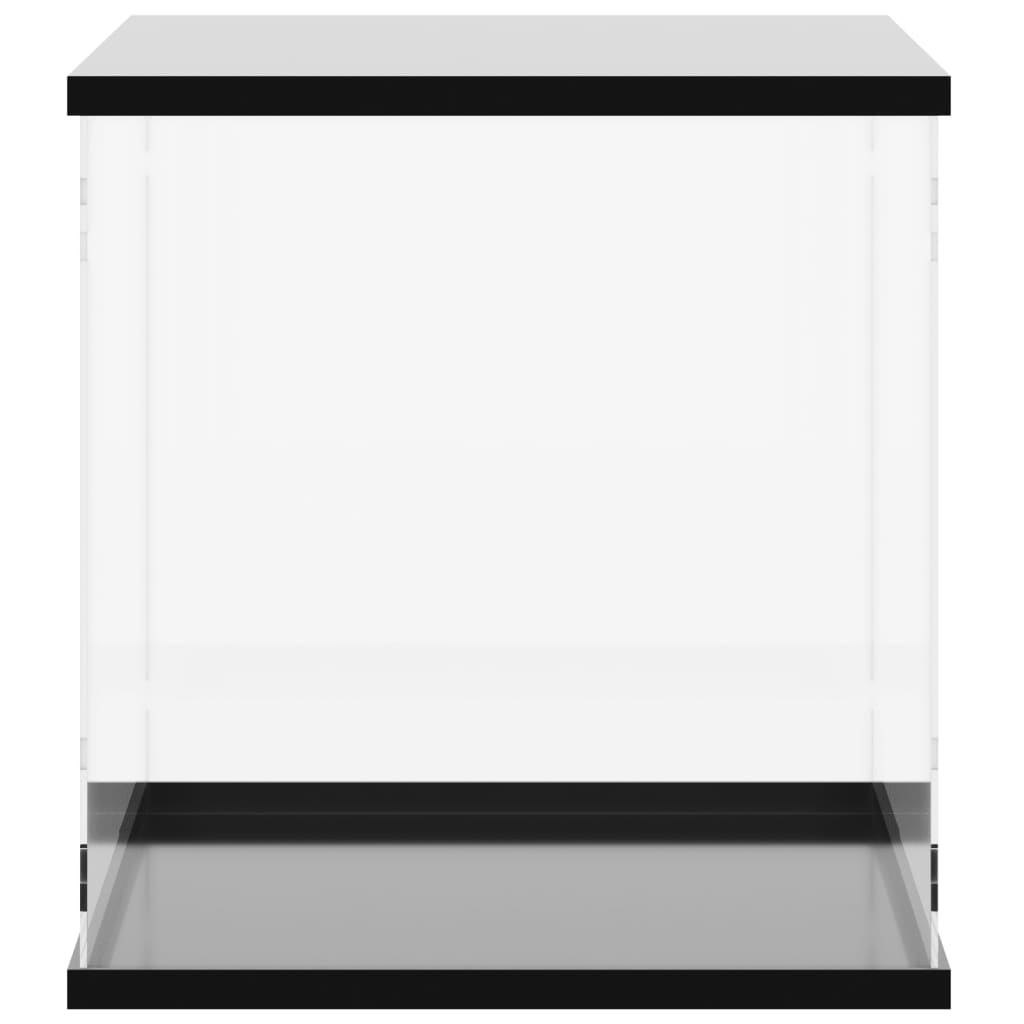 Átlátszó akril bemutatódoboz 56x36x37 cm