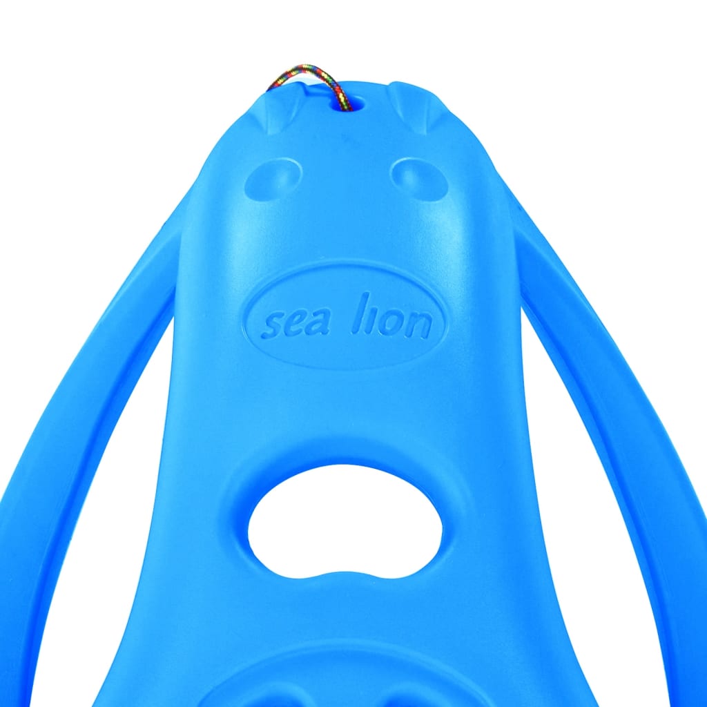 Kék polipropilén szánkó 80 x 39,5 x 25,5 cm