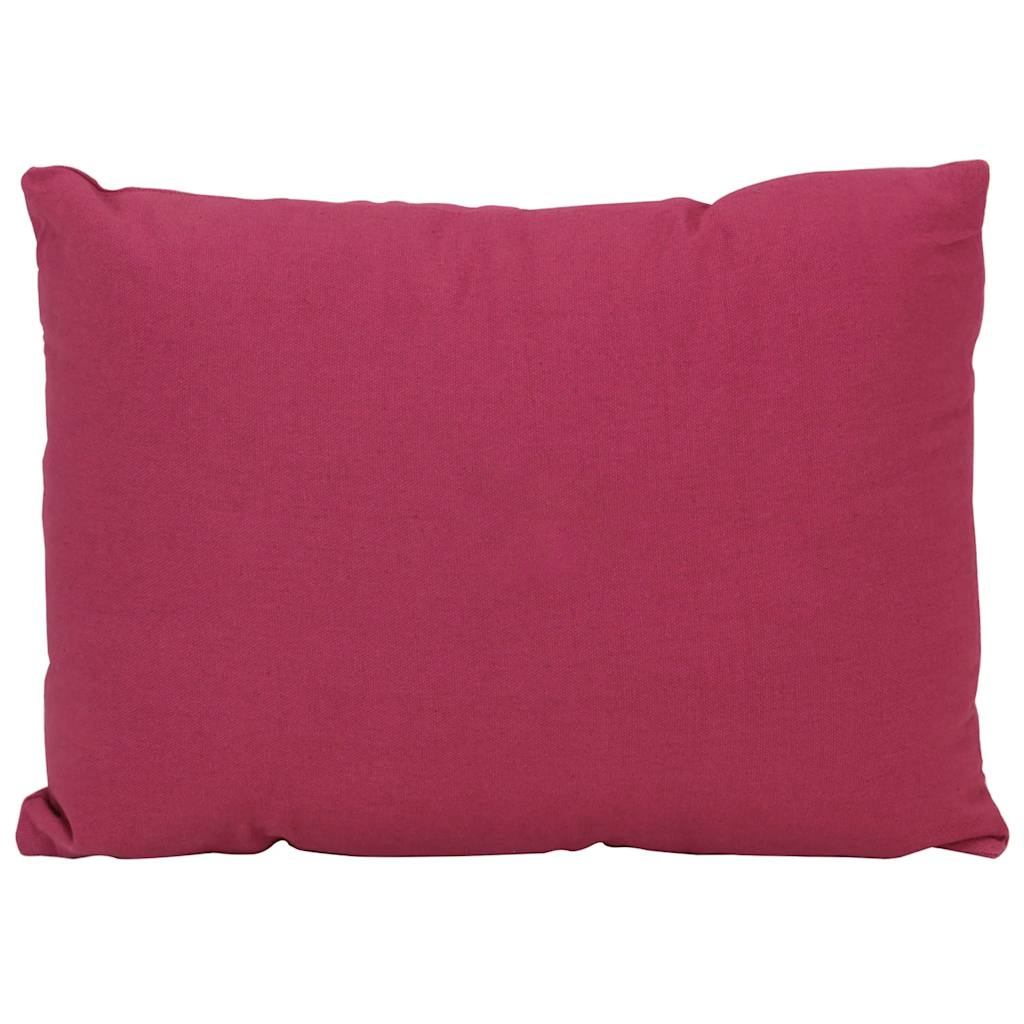 7 részes rózsaszín szövet díszpárnaszett