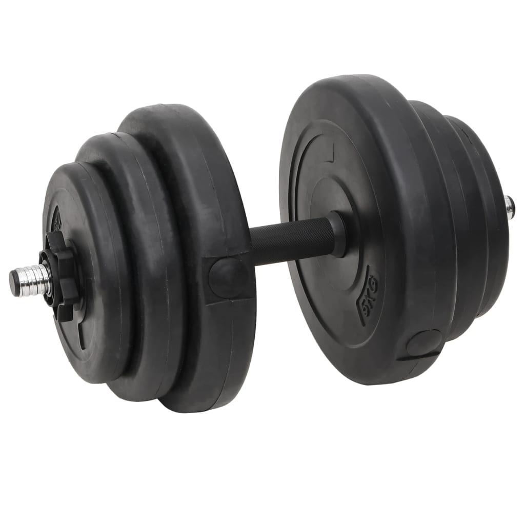 Egykezes és kétkezes súlyzók súlytárcsákkal 60 kg Egykezes és kétkezes súlyzók súlytárcsákkal 60 kg