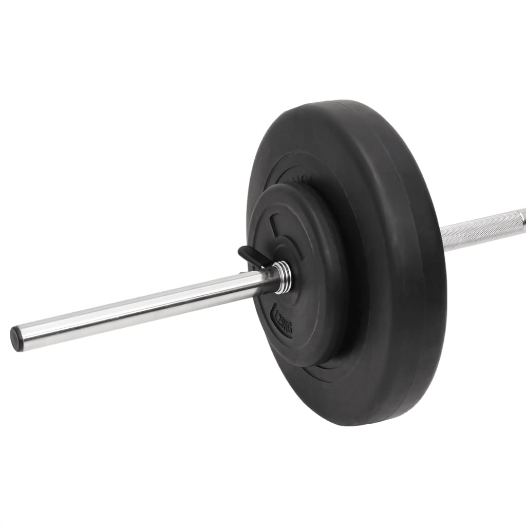 Egykezes és kétkezes súlyzók súlytárcsákkal 60 kg Egykezes és kétkezes súlyzók súlytárcsákkal 60 kg