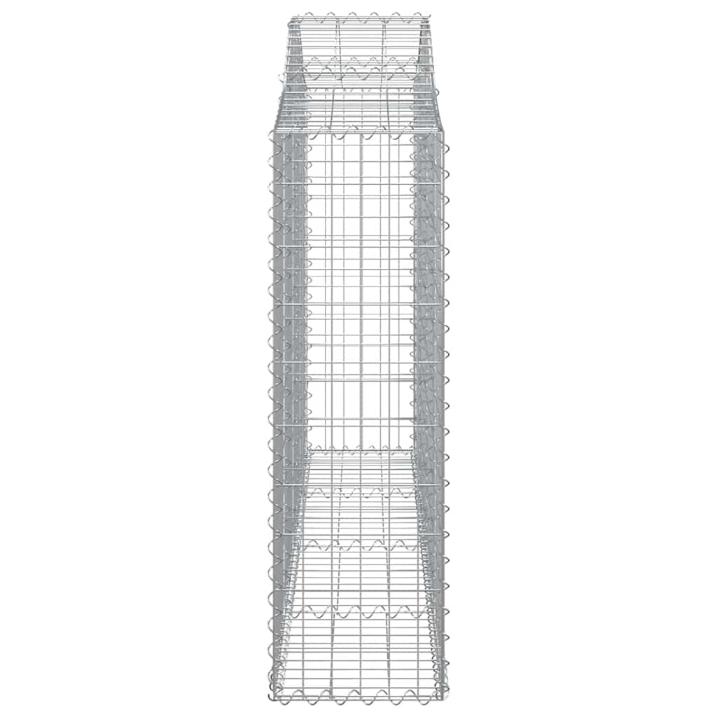 13 db íves horganyzott vas gabion kosár 200x30x100/120 cm
