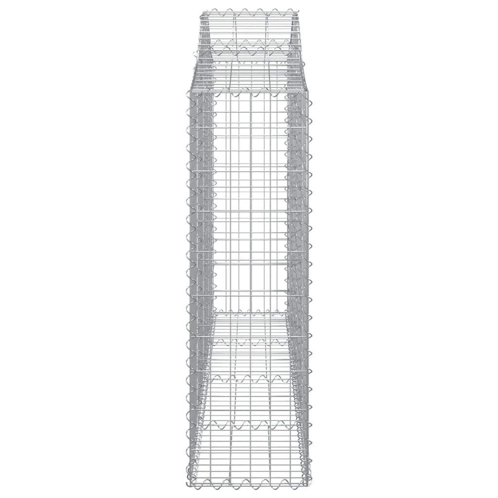 20 db íves horganyzott vas gabion kosár 200x30x100/120 cm