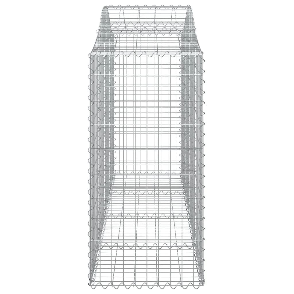 11 db íves horganyzott vas gabion kosár 200 x 50 x 100/120 cm