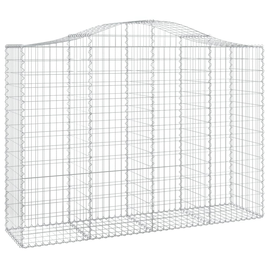 10 db íves horganyzott vas gabion kosár 200x50x140/160 cm 10 db íves horganyzott vas gabion kosár 200x50x140/160 cm