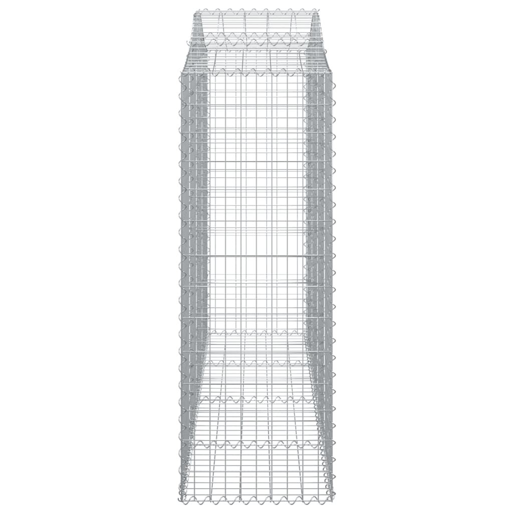 10 db íves horganyzott vas gabion kosár 200x50x140/160 cm 10 db íves horganyzott vas gabion kosár 200x50x140/160 cm