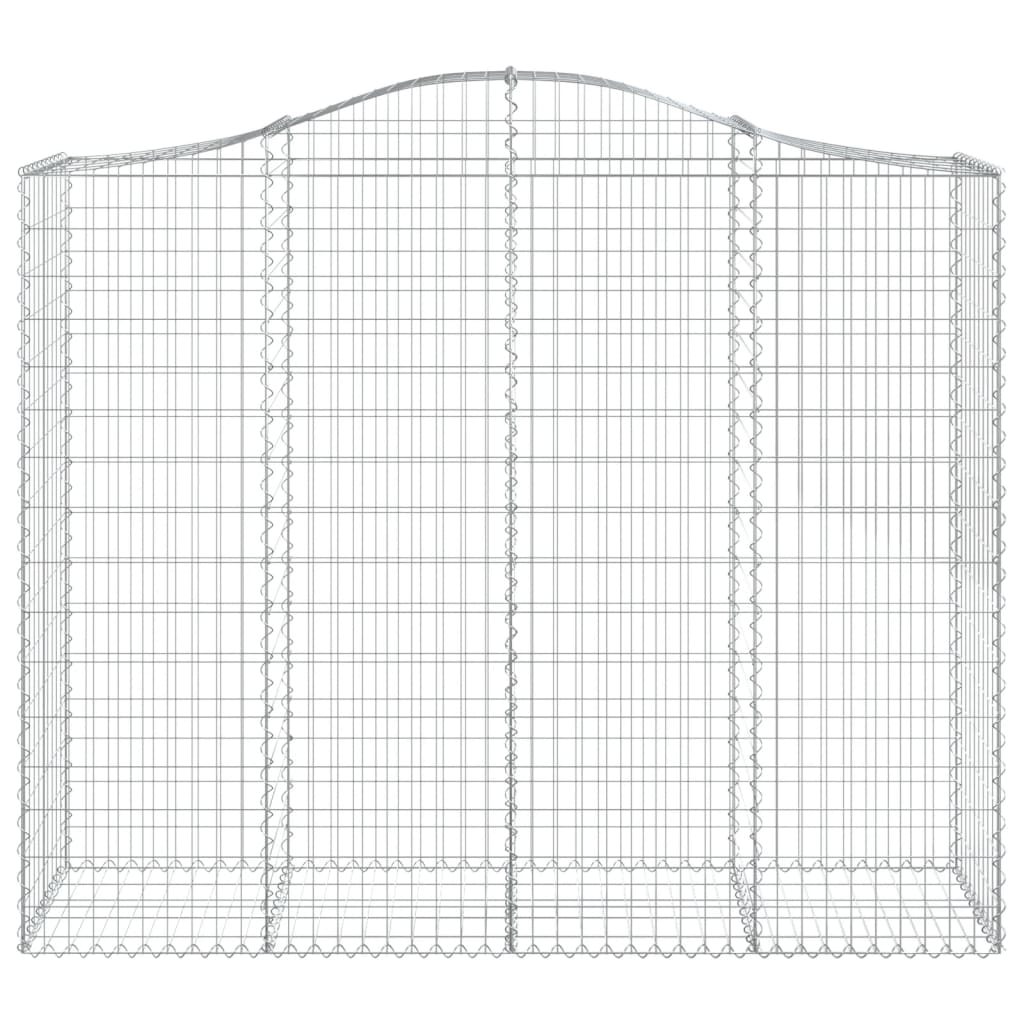 10 db íves horganyzott vas gabion kosár 200x50x160/180 cm 10 db íves horganyzott vas gabion kosár 200x50x160/180 cm