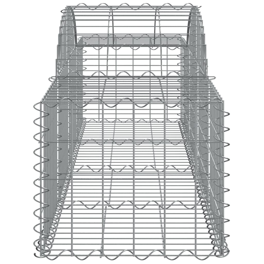 10 db íves horganyzott vas gabion kosár 200x50x40/60 cm 10 db íves horganyzott vas gabion kosár 200x50x40/60 cm