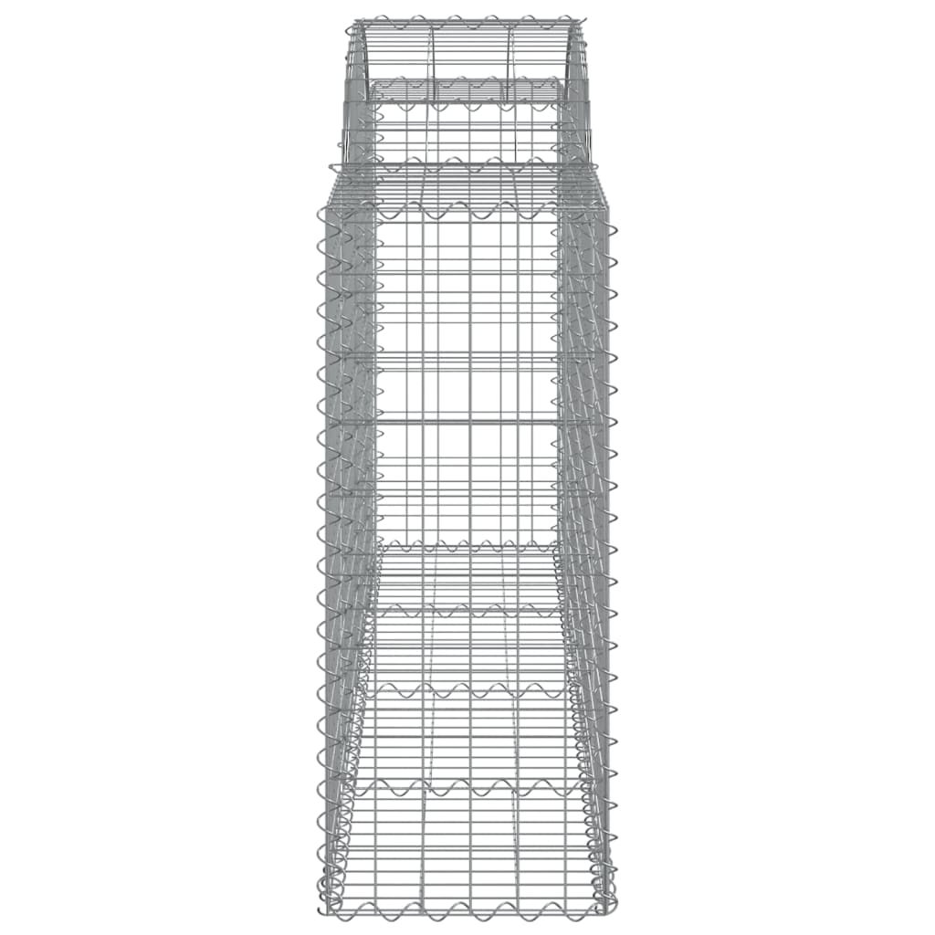 50 db íves horganyzott vas gabion kosár 200x50x100/120 cm
