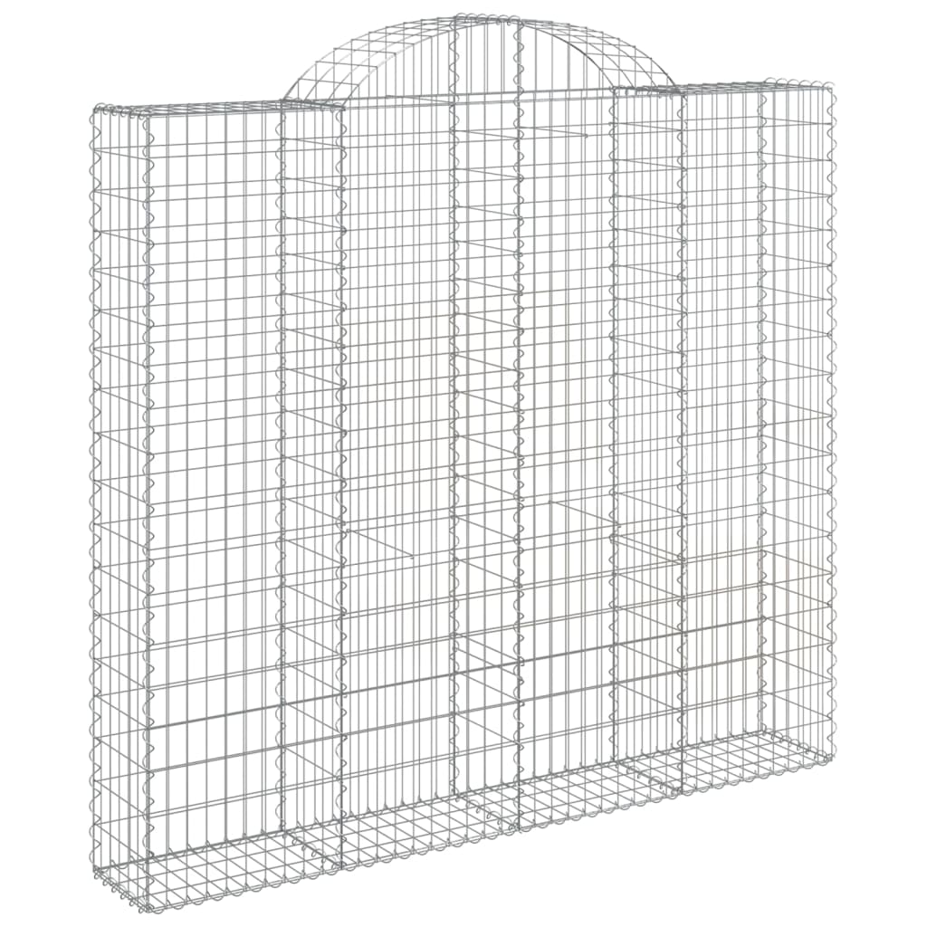 10 db íves horganyzott vas gabion kosár 200x50x180/200 cm 10 db íves horganyzott vas gabion kosár 200x50x180/200 cm