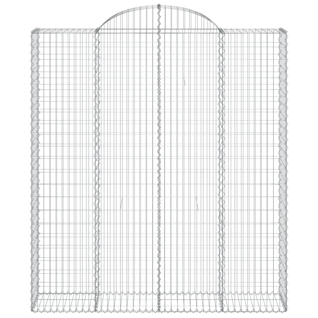 12 db íves horganyzott vas gabion kosár 200x50x220/240 cm 12 db íves horganyzott vas gabion kosár 200x50x220/240 cm