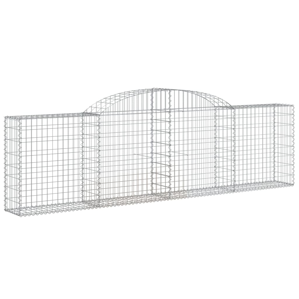20 db íves horganyzott vas gabion kosár 300x30x80/100 cm