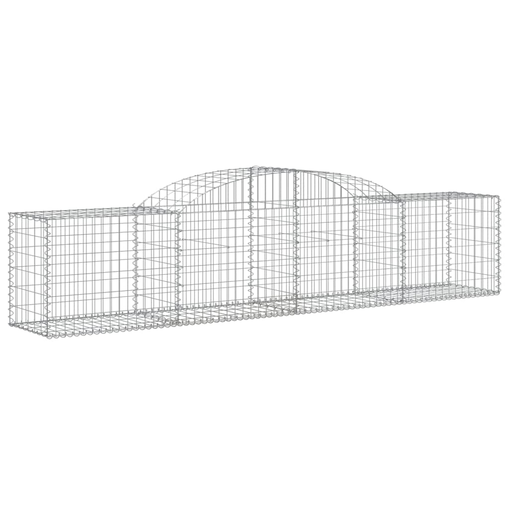 13 db íves horganyzott vas gabion kosár 300x50x60/80 cm