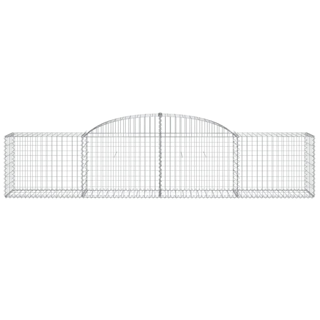 30 db íves horganyzott vas gabion kosár 300x50x60/80 cm