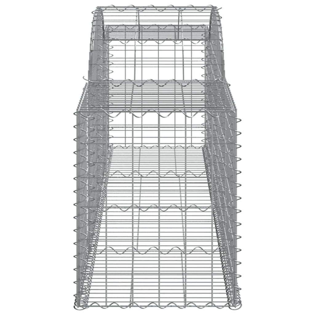 30 db íves horganyzott vas gabion kosár 300x50x60/80 cm