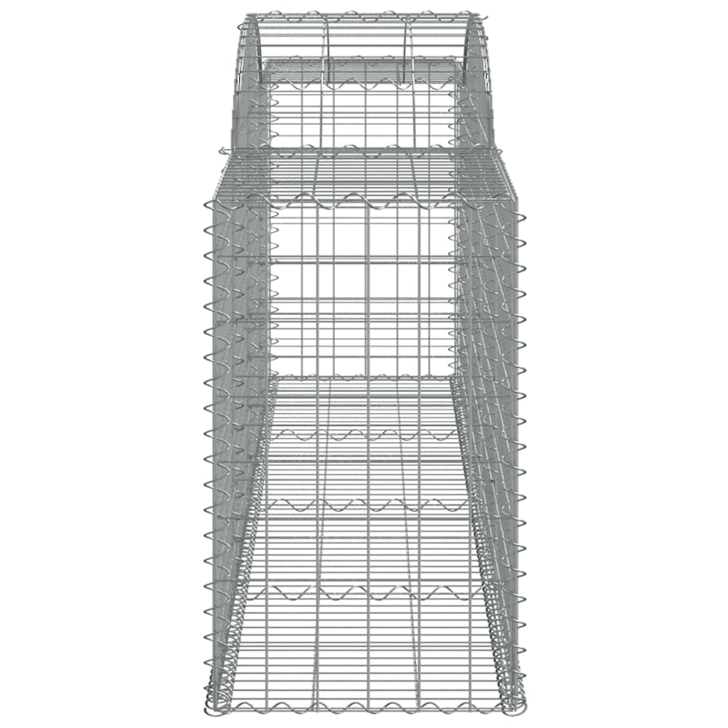 20 db íves horganyzott vas gabion kosár 300x50x80/100 cm