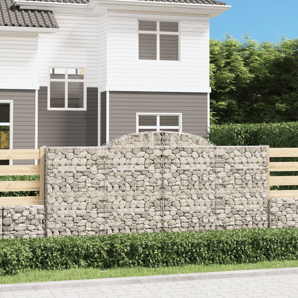 12 db íves horganyzott vas gabion kosár 300x50x140/160 cm 12 db íves horganyzott vas gabion kosár 300x50x140/160 cm