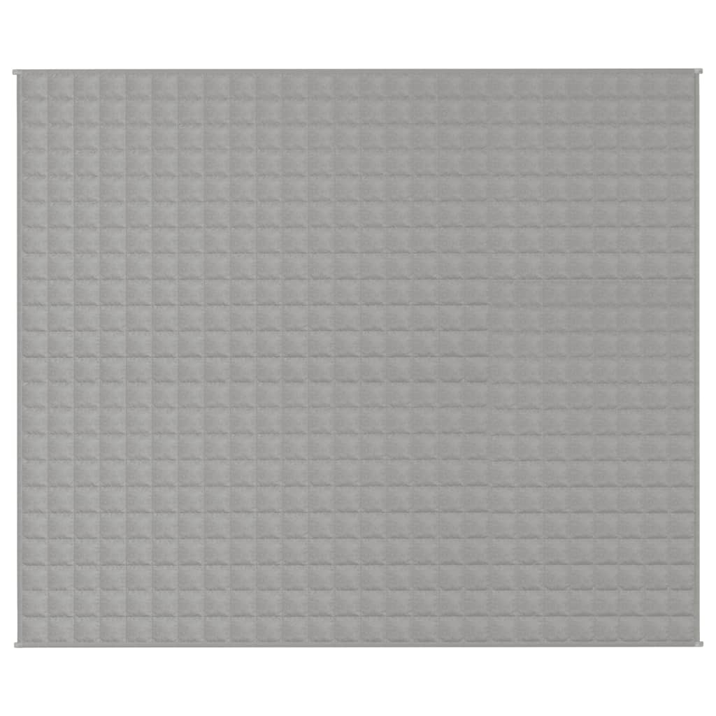 Szürke szövet súlyozott takaró 220 x 260 cm 11 kg